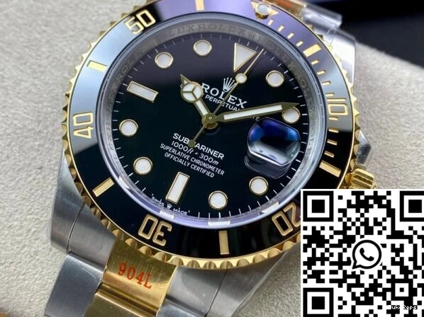 Bezel Black Rolex VS M126613LN-0002 Submariner 41MM Factory 0106